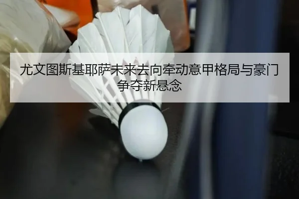 尤文图斯基耶萨未来去向牵动意甲格局与豪门争夺新悬念（leyu）